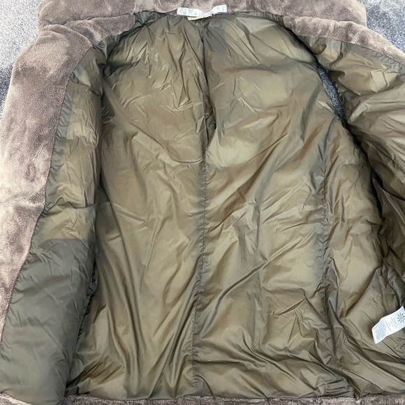 Athleta Goose down puffer vest size xl green - Picture 4 of 6
